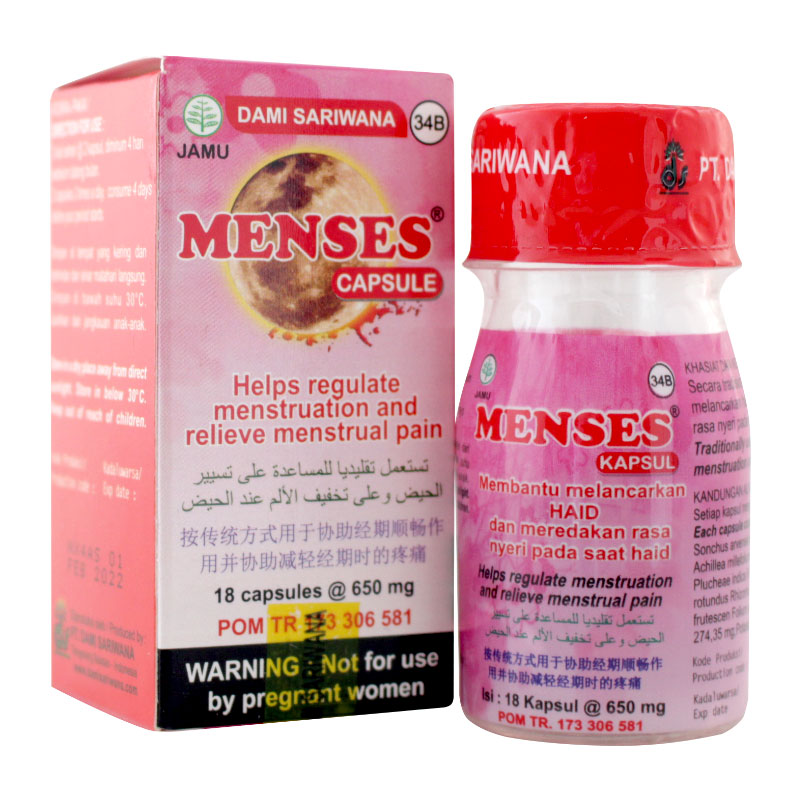 Dami Sariwana Menses 18 Kaps | Gogobli