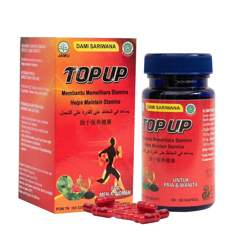 Dami Sariwana Top Up 60 Kapsul | Gogobli