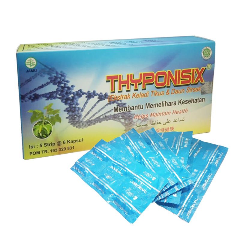Dami Sariwana Thyponisix (5 Strip @6 Kapsul) | Gogobli