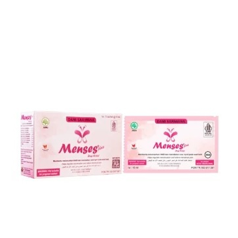 Dami Sariwana Menses Sirup Herbal (5 Sachet @ 15ml) | Gogobli
