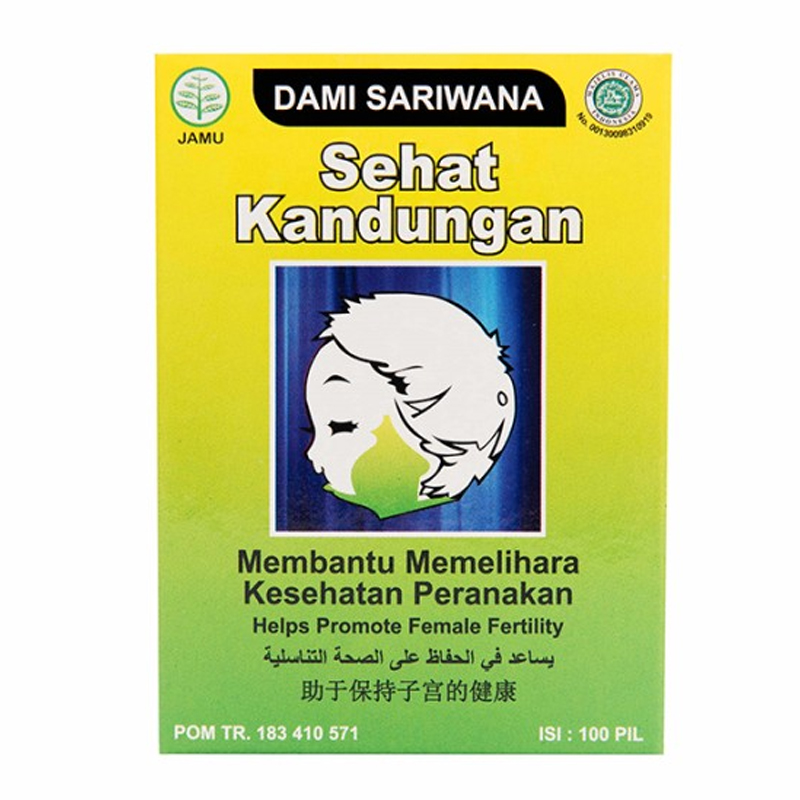 Dami Sariwana Sehat Kandungan 100 Pil | Gogobli