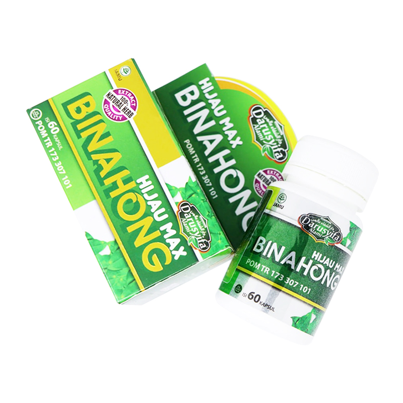 Darusyifa Hijau Max Kapsul Ekstrak Binahong 60 Caps | Gogobli