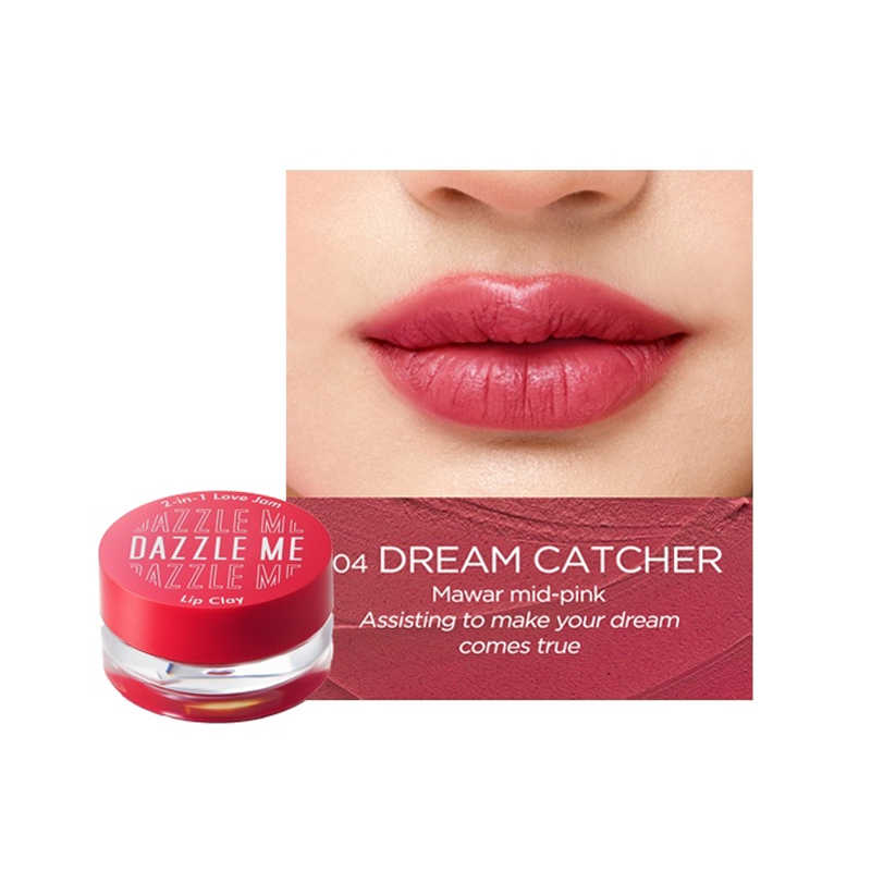 Dazzle Me 2in1 Love Jam Lip Clay 04 Dream Catcher 3gr | Gogobli
