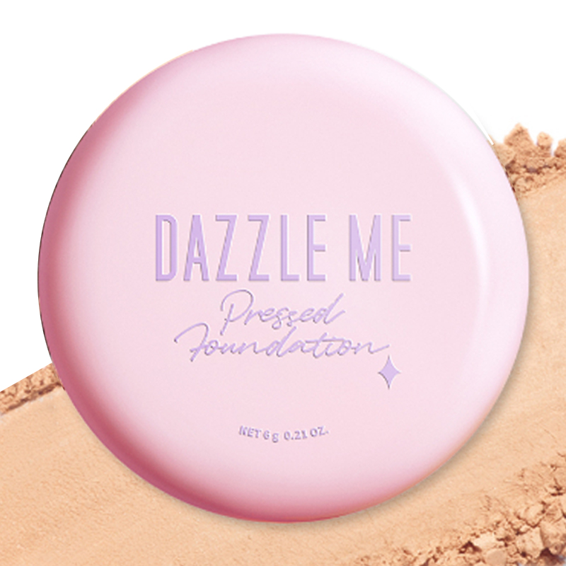 Dazzle Me Muse Pressed Foundation 04 Warm Mocca 6gr | Gogobli