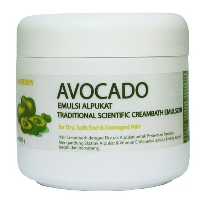 DeBiuryn Avocado Hair Creambath Emulsion (Rambut Kering Bercabang) 350gr | Gogobli