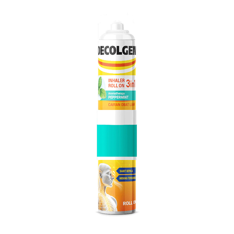 Decolgen Inhaler Roll On 3in1 Peppermint | Gogobli