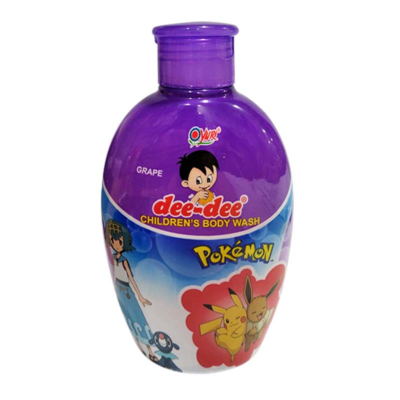 Dee Dee Childrens Body Wash Grape Botol 225ml | Gogobli