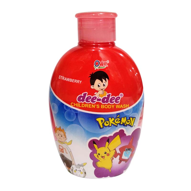 Dee Dee Childrens Body Wash Strawberry Botol 225ml | Gogobli