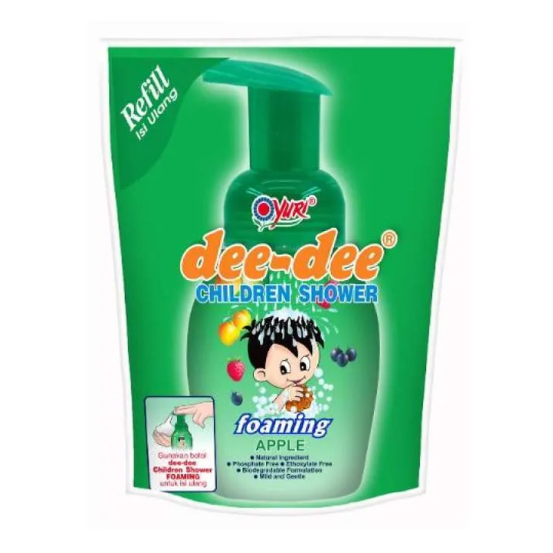 Dee Dee Children Shower Foaming Apple 200ml Pouch | Gogobli