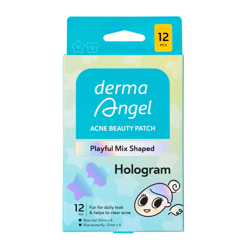 Derma Angel Acne Patch Playful Butterfly & Star Shaped 12s | Gogobli