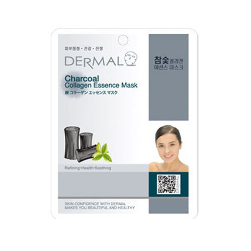 Dermal Charcoal Collagen Essence Mask | Gogobli