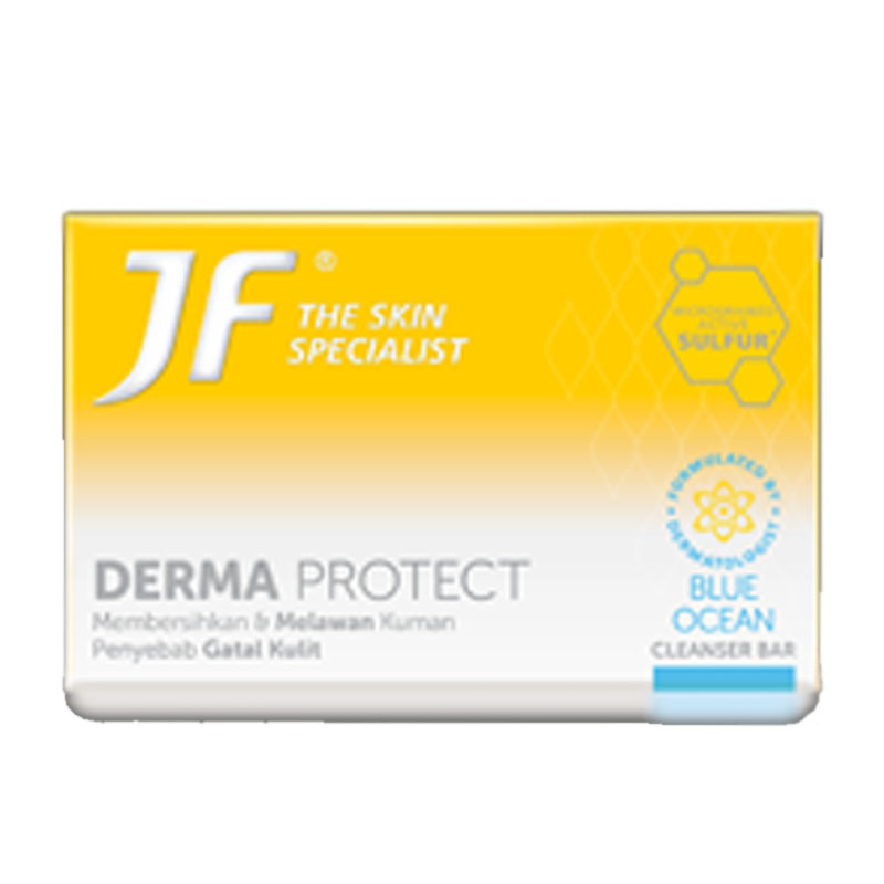 Jf Derma Protect Blue Ocean Cleansing Bar 90gr | Gogobli