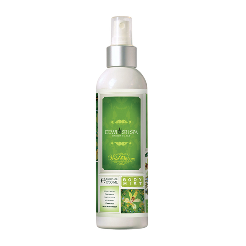 Dewi Sri Spa Body Mist Wild Wisdom 250ml | Gogobli