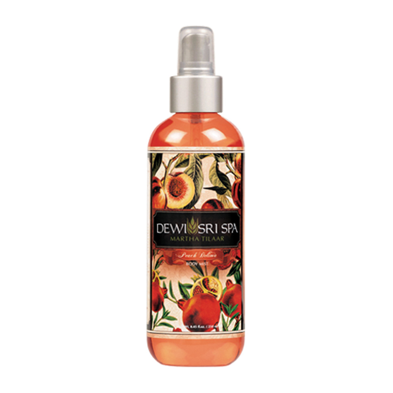 Dewi Sri Spa Body Mist Peach Delima 250ml | Gogobli
