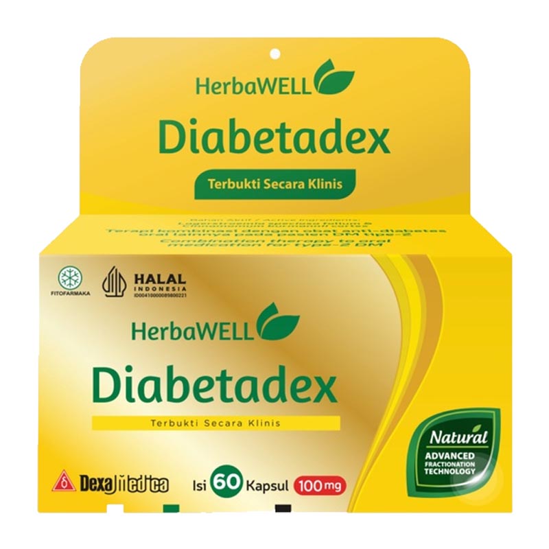 Diabetadex Botol 60 Kapsul | Gogobli