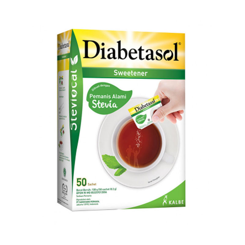 Diabetasol Sweet Stevia 50X2gr | Gogobli