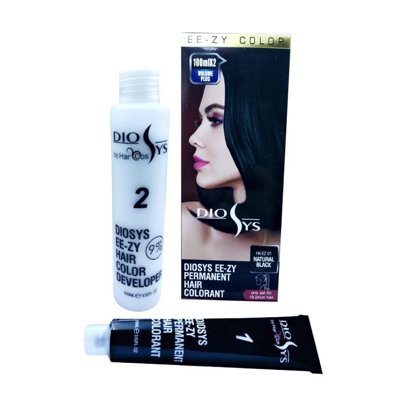 Jual Diosys Ee Zy Permanent Hair Colorant Natural Black Hk Ez 01 Gogobli Cat rambut adalah produk perawatan rambut untuk mengubah warna rambut asli. idr