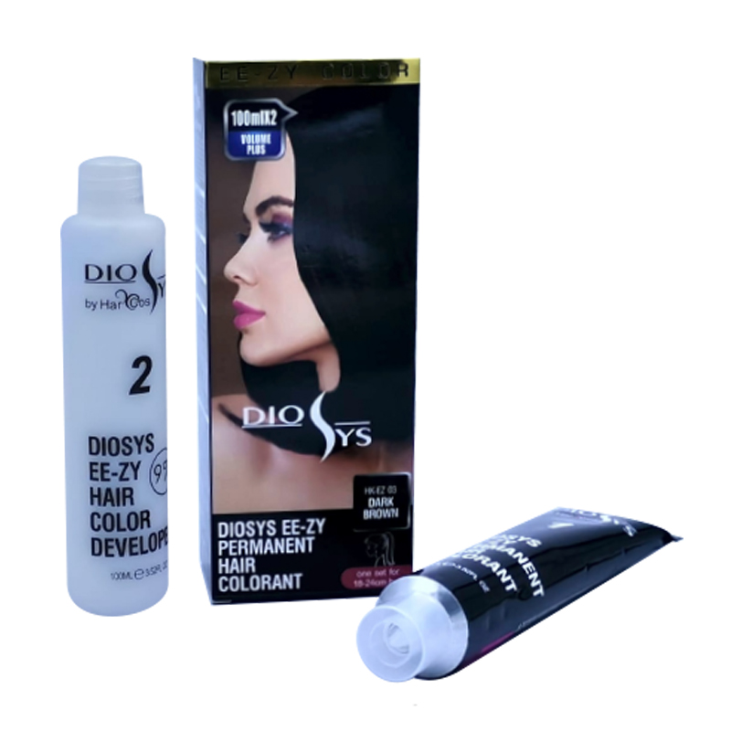 Jual Diosys Ee Zy Permanent Hair Colorant Dark Brown Hk Ez 03 Gogobli Kenali perbedaannya lebih jauh di sini. idr