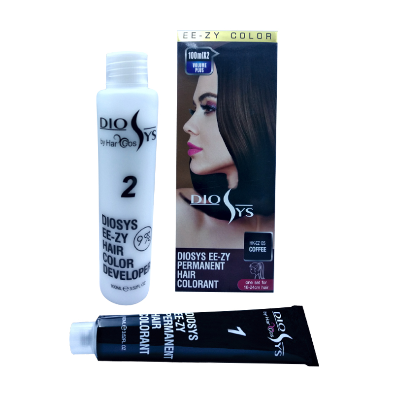 Diosys EE-ZY Permanent Hair Colorant Coffee HK-EZ 05 | Gogobli