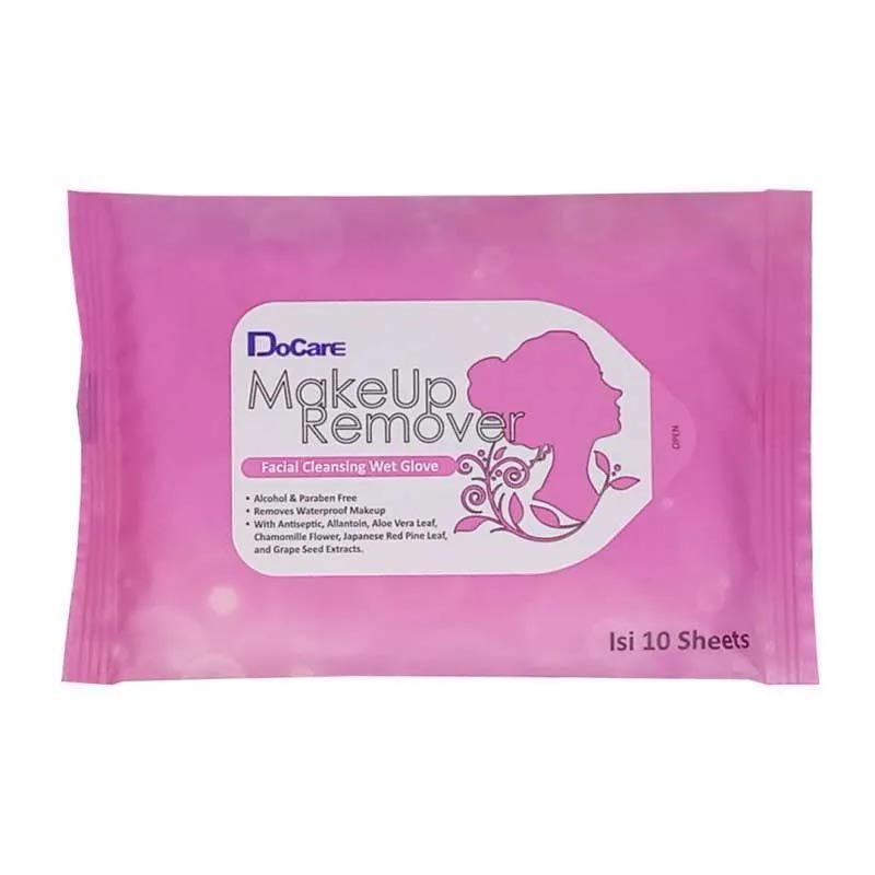 DoCare Make Up Remover Facial Cleansing Wet Glove 10s | Gogobli