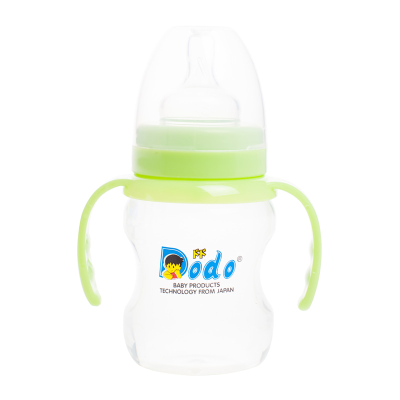 Dodo Botol PP Deluxe With Handle Hijau 180ml | Gogobli