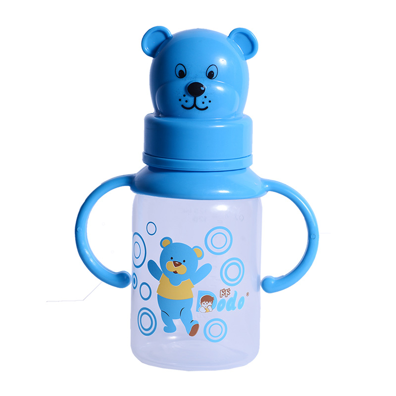 Dodo Botol PP Bear With Handle Biru 4 Oz | Gogobli