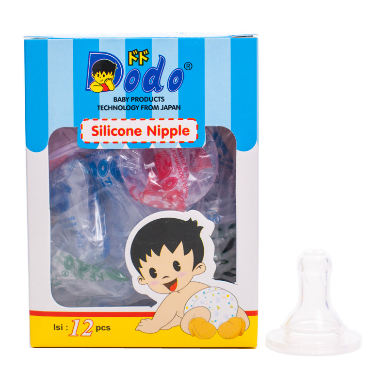 Dodo Nipple Refill Box 12 Pcs Mix | Gogobli