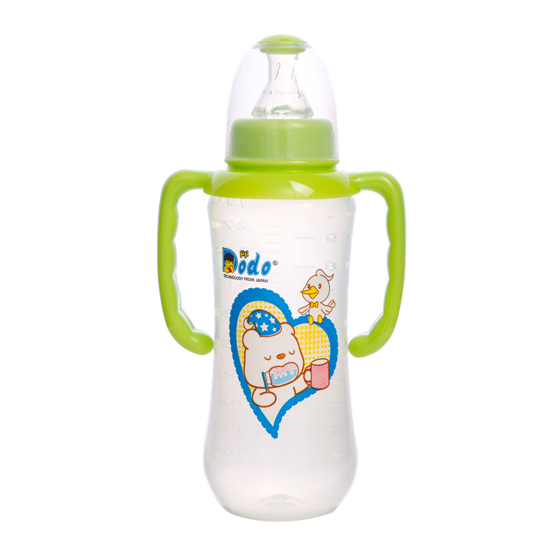 Dodo Botol PP Streamline Handle Hijau 280ml | Gogobli