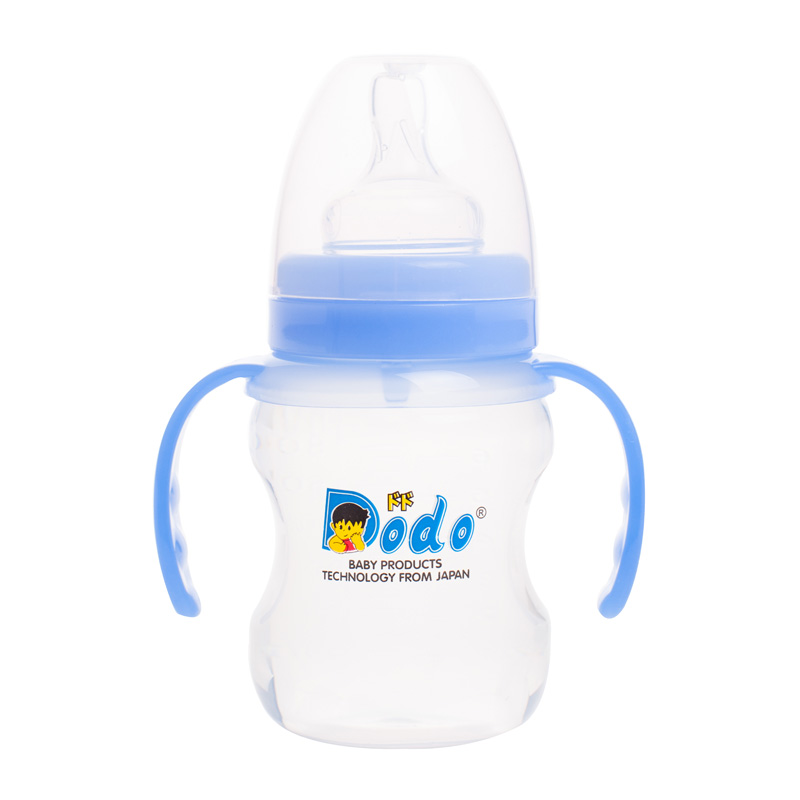 Dodo Botol PP Deluxe With Handle Biru 180ml | Gogobli
