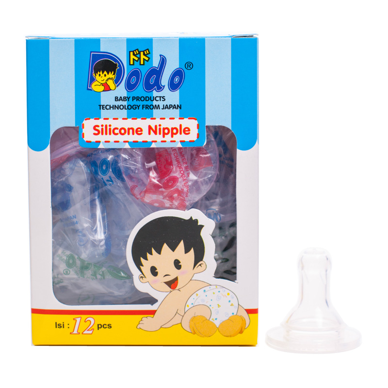 Dodo Nipple Refill Box 12 Pcs Size XL | Gogobli