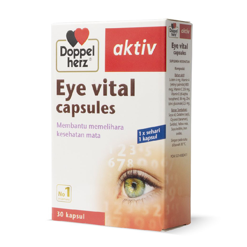 Doppelherz Aktiv Eye Vital 30 Kapsul | Gogobli
