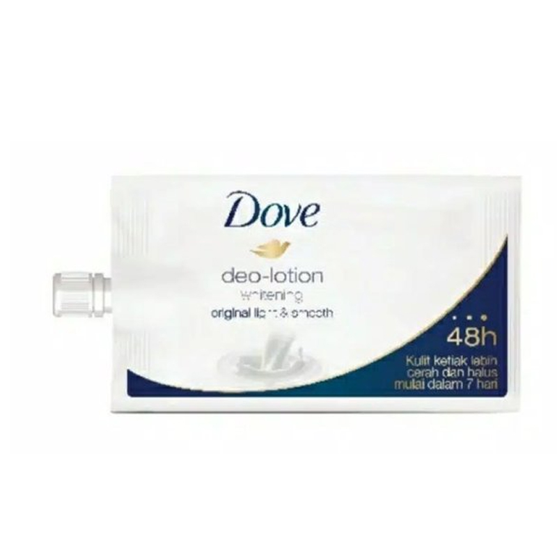 Dove Deo-Lotion Whitening Original Light And Smooth 9gr | Gogobli