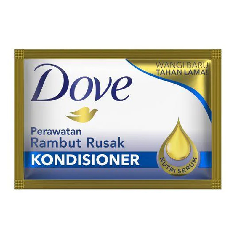 Dove Conditioner Perawatan Rambut Rusak Sachet 9ml | Gogobli