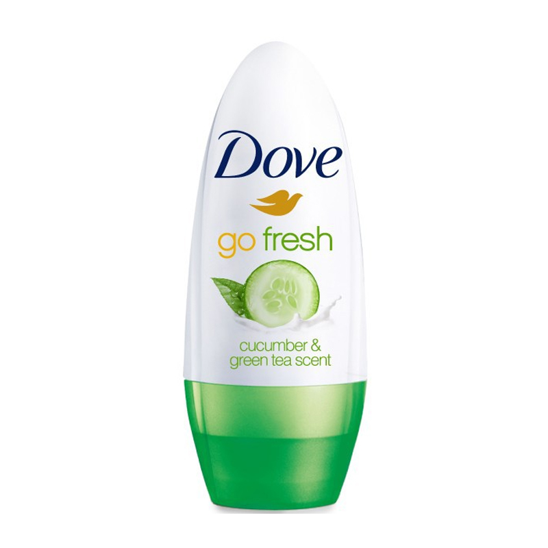 Dove Deodorant Roll On Go Fresh Cucumber & Green Tea Scent 40ml | Gogobli