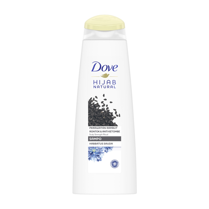 Dove Hijab Natural Sampo Anti Ketombe Dan Perawatan Rambut Rontok 135ml | Gogobli