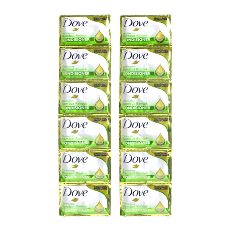Dove Conditioner Perawatan Rambut Rontok Sachet 9ml (Renceng Isi 12pcs) | Gogobli