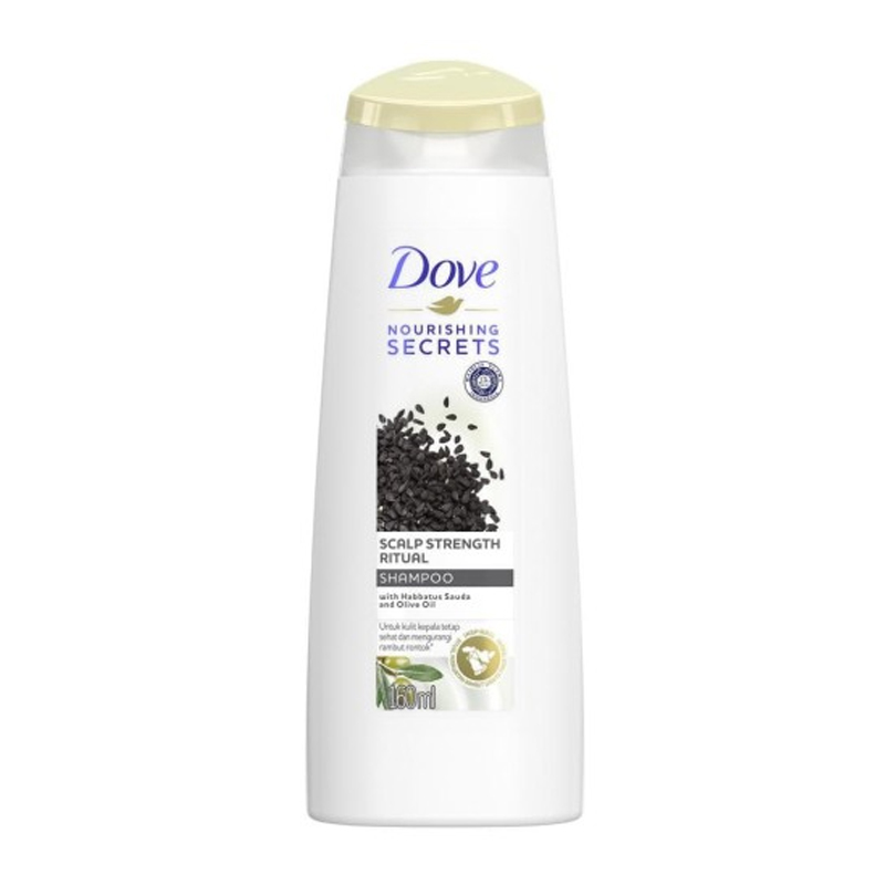 Dove Shampoo Habbatussauda Dan Minyak Zaitun 160ml | Gogobli