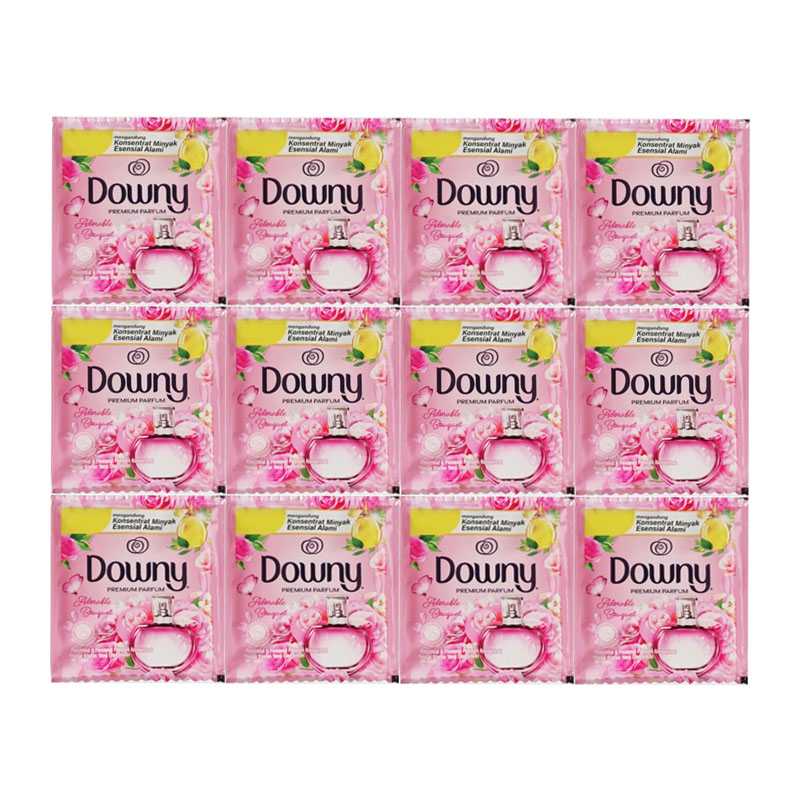 Downy Pelembut Dan Pewangi Pakaian Adorable Bouquet 8ml (12pcs) | Gogobli