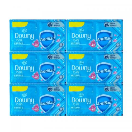 Downy Pelembut Dan Pewangi Pakaian Anti Bau 8ml (12pcs) (ED: Sept 25) | Gogobli