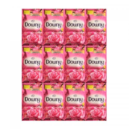 Downy Pelembut Dan Pewangi Pakaian Floral Pink 18ml (12pcs) (ED: Agt 25) | Gogobli