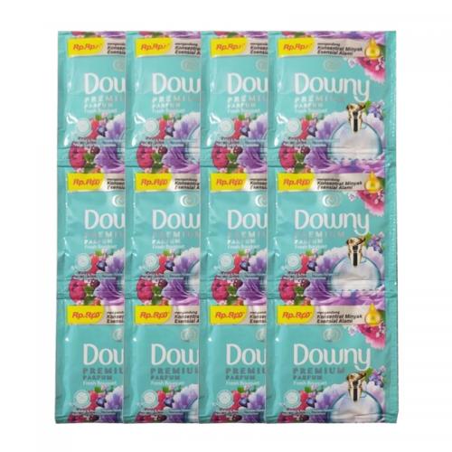 Downy Pelembut Dan Pewangi Pakaian Fresh Bouquet 8ml (12pcs) (ED: Sept 25) | Gogobli