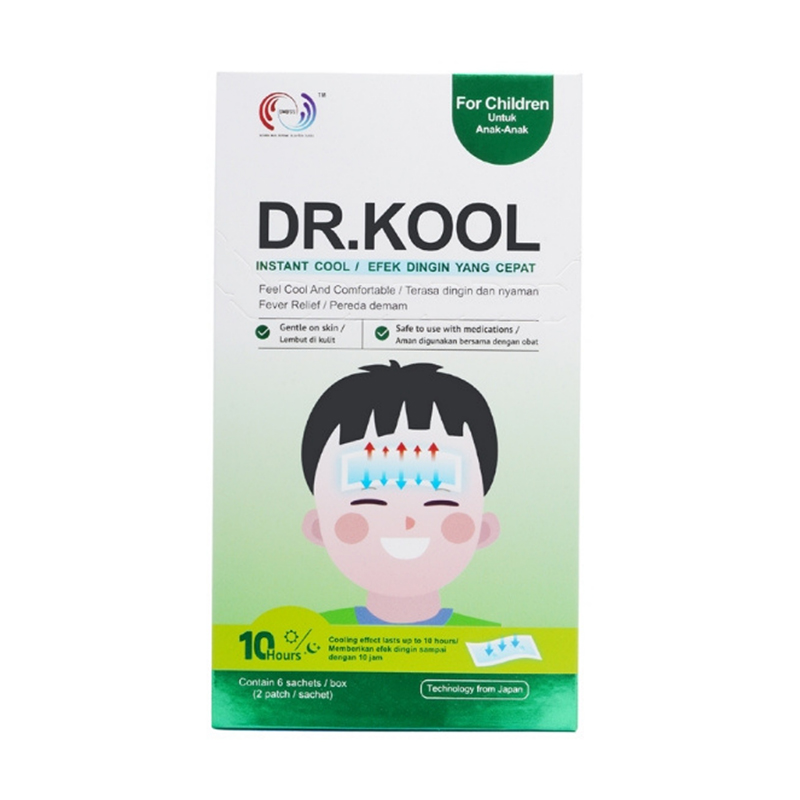 Dr.Kool For Children Box (6 Sachets @ 2 Patches) | Gogobli