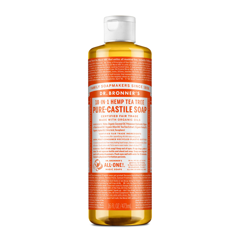 Jual Dr Bronners Pure Castille Liquid Soap Tea Tree 473ml HBHoz