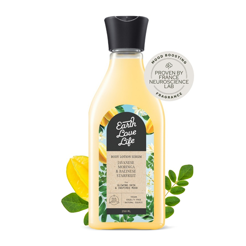 Earth Love Life Javanese Moringa & Balinese Starfruit Body Lotion Serum 250ml | Gogobli