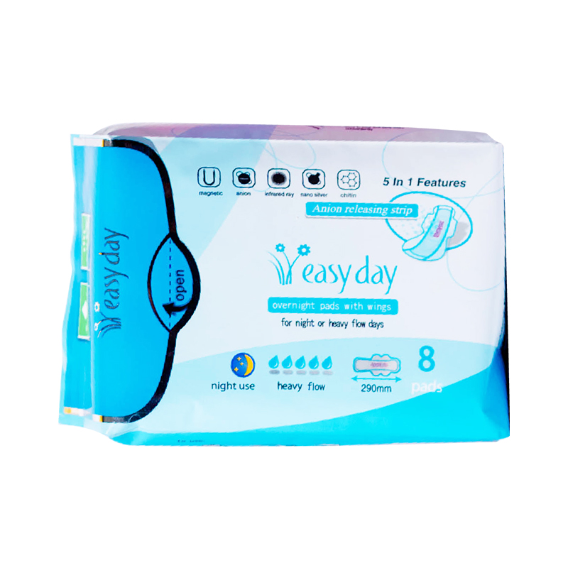 Easy Day Overnight Pads Wing 8s | Gogobli