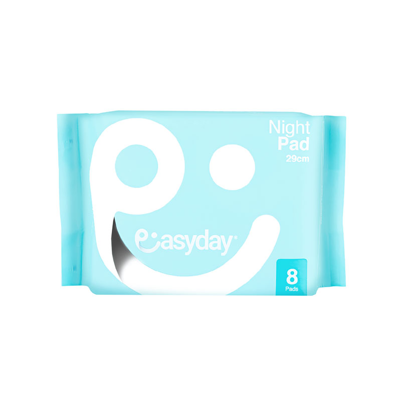 Easy Day Overnight Pads Wing 8s | Gogobli
