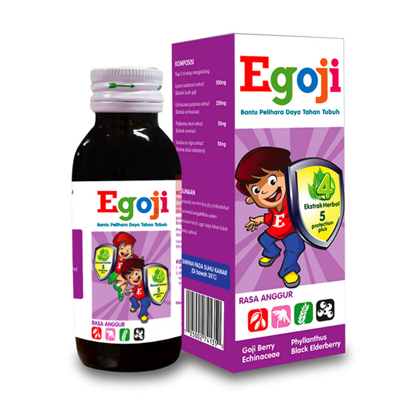 Egoji Syrup Anggur 50ml Gogobli