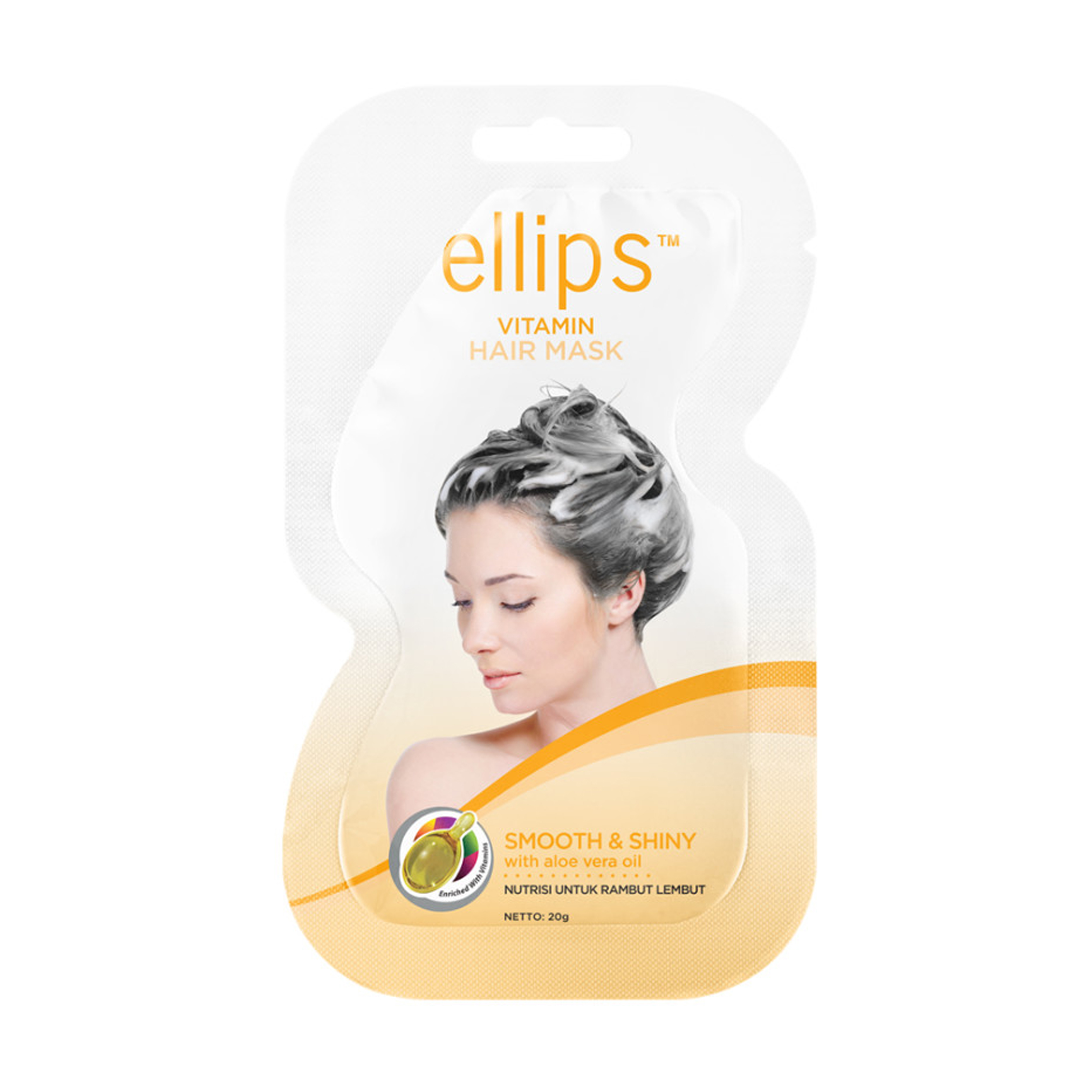 Ellips Hair Mask Smooth And Shiny Sachet 20gr | Gogobli