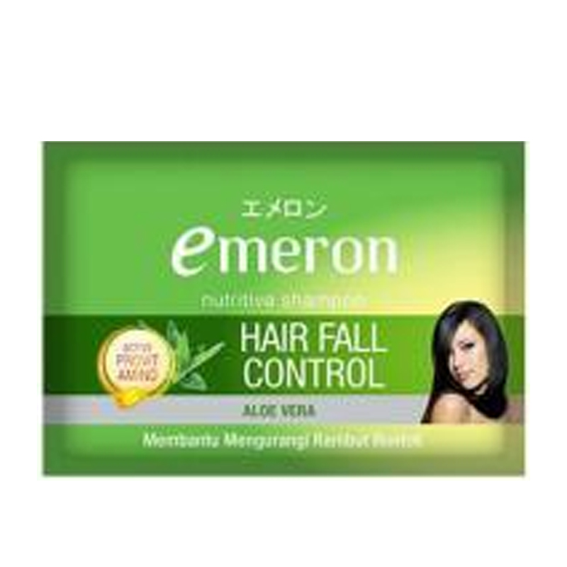 Emeron Nutritive Shampoo Hair Fall Control Aloe Vera Sachet 12ml | Gogobli
