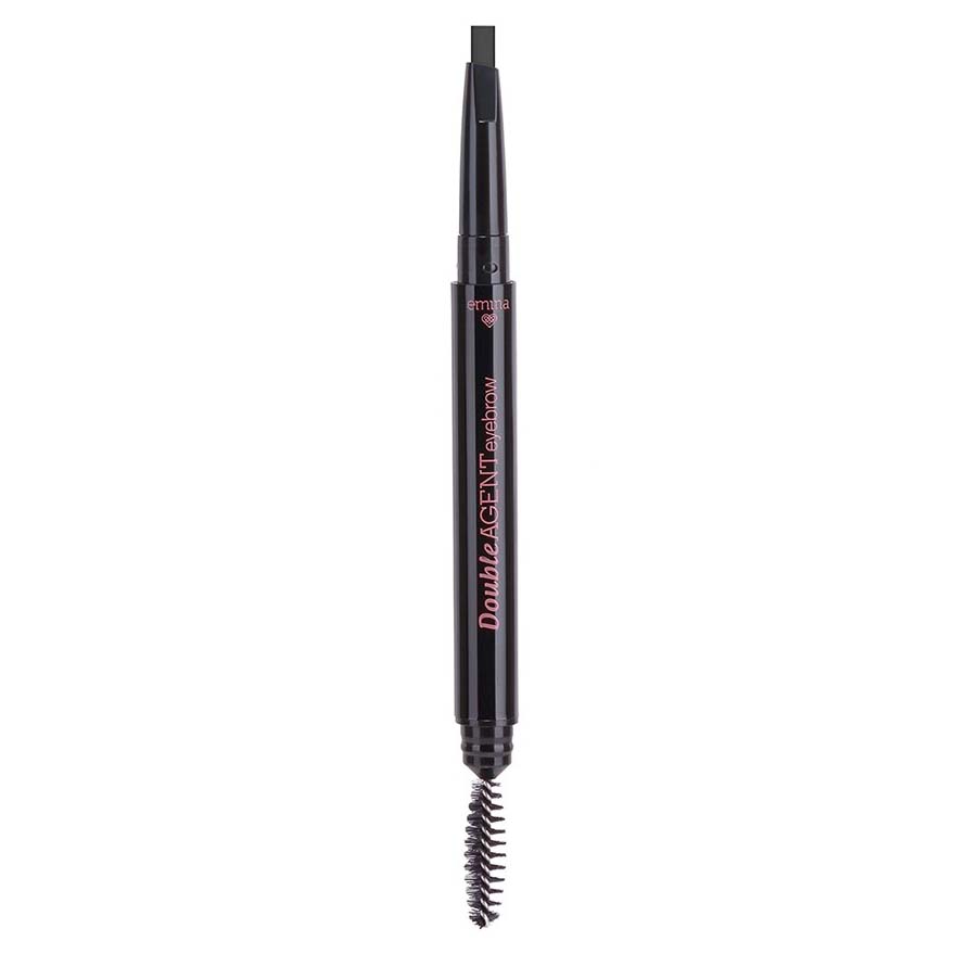 Emina Double Agent Eyebrow Black 0.3gr | Gogobli